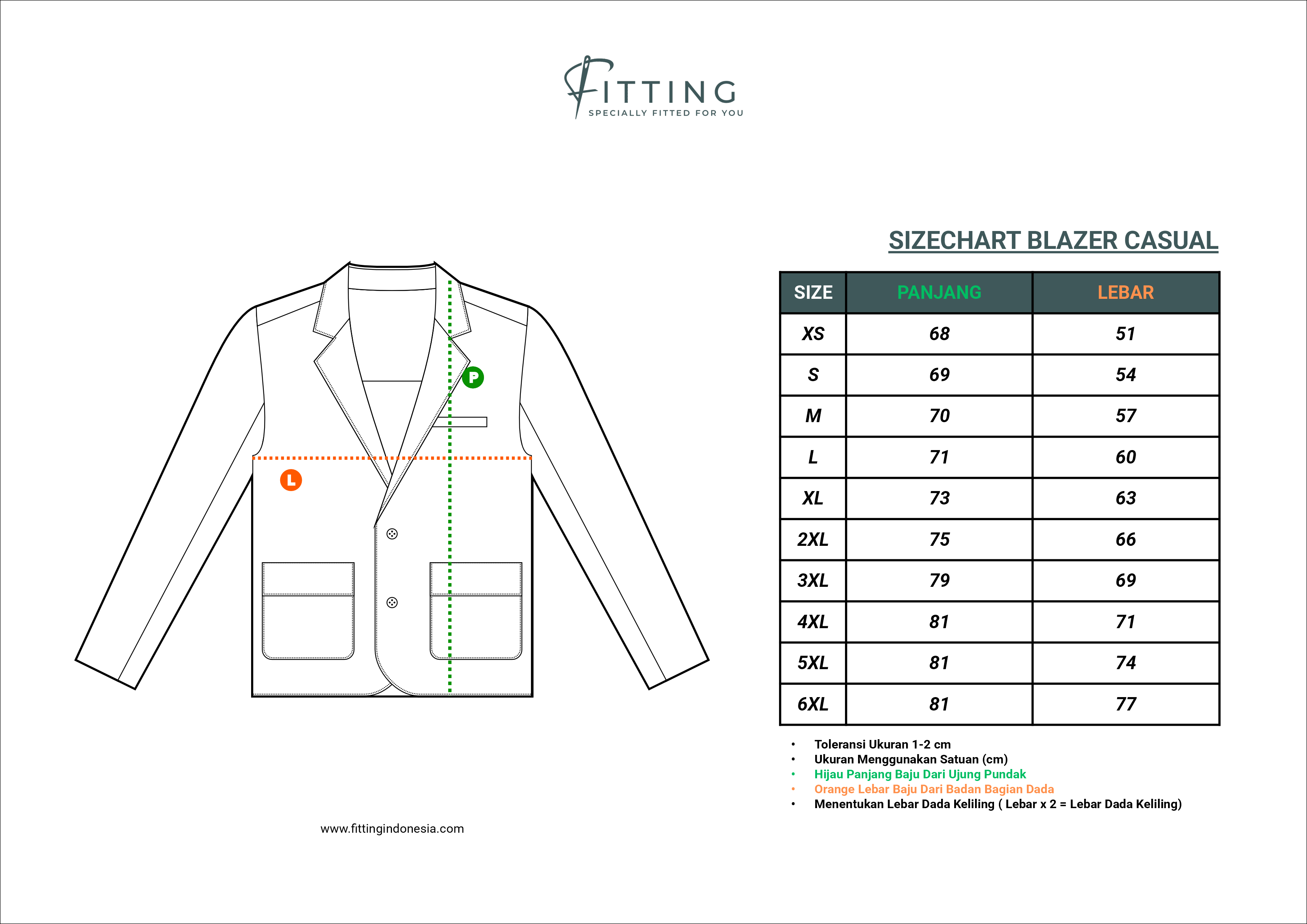 Media Produksi Jaket Blazer Casual