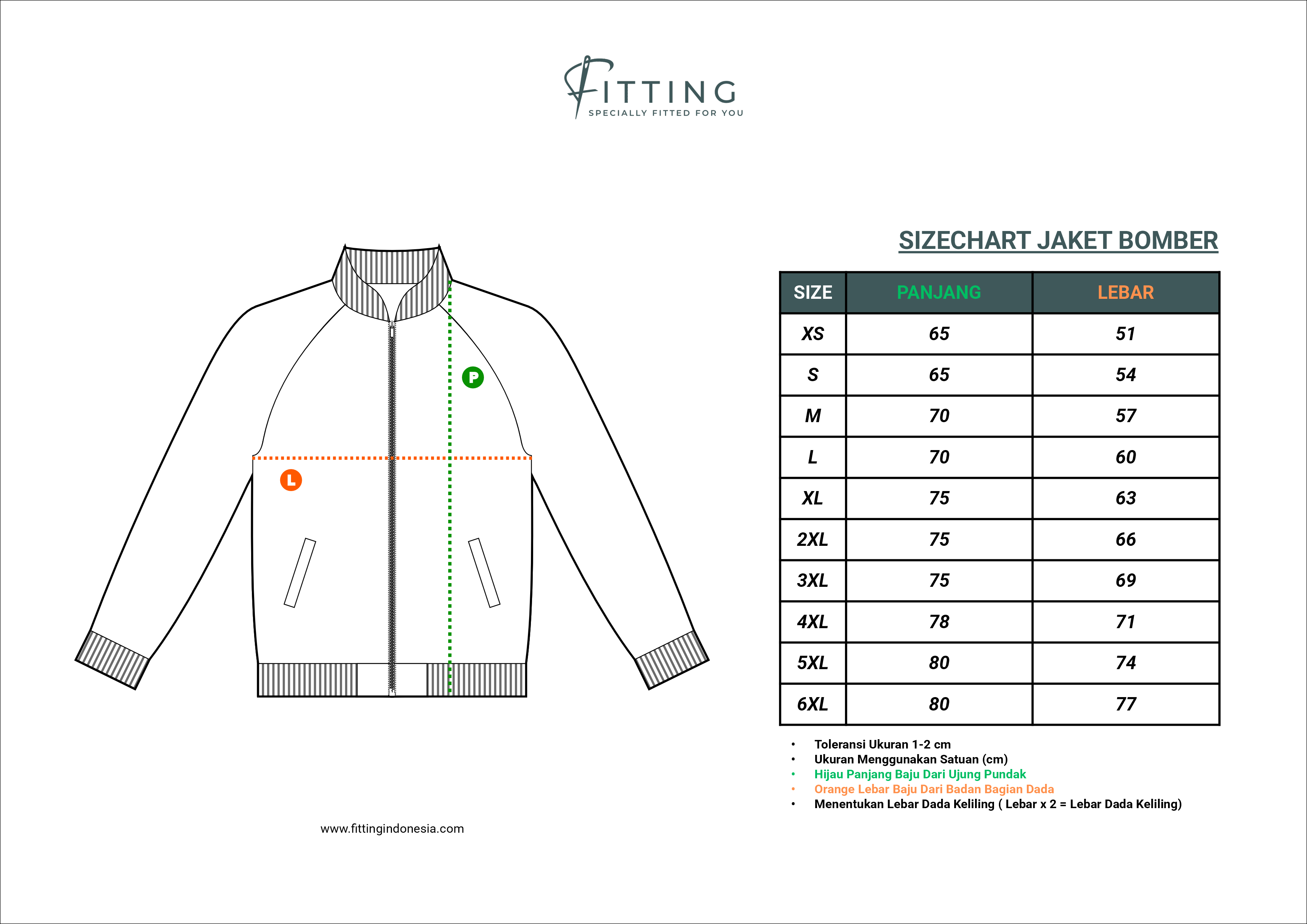 Media Produksi Jaket Bomber