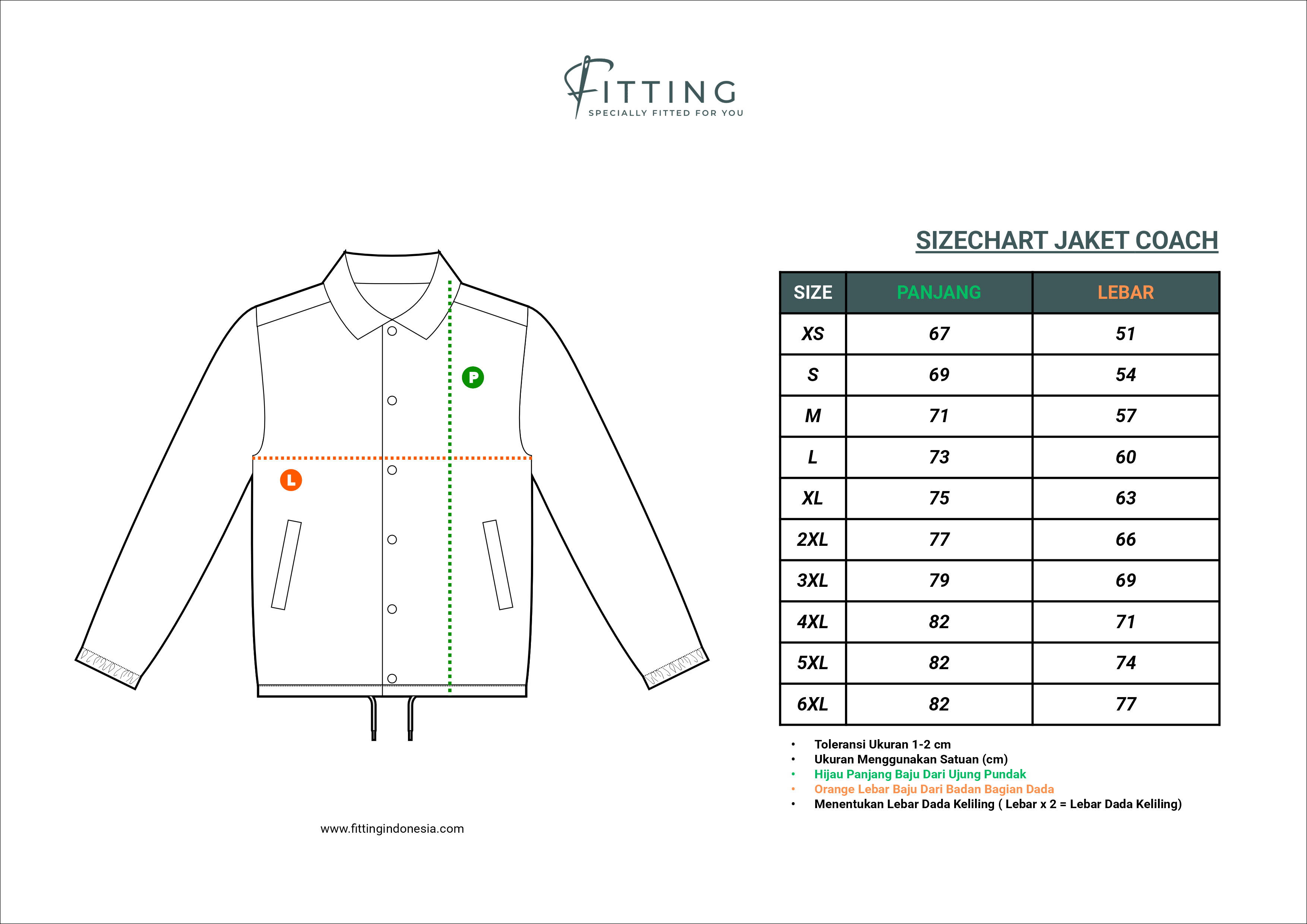Media Produksi Jaket Coach