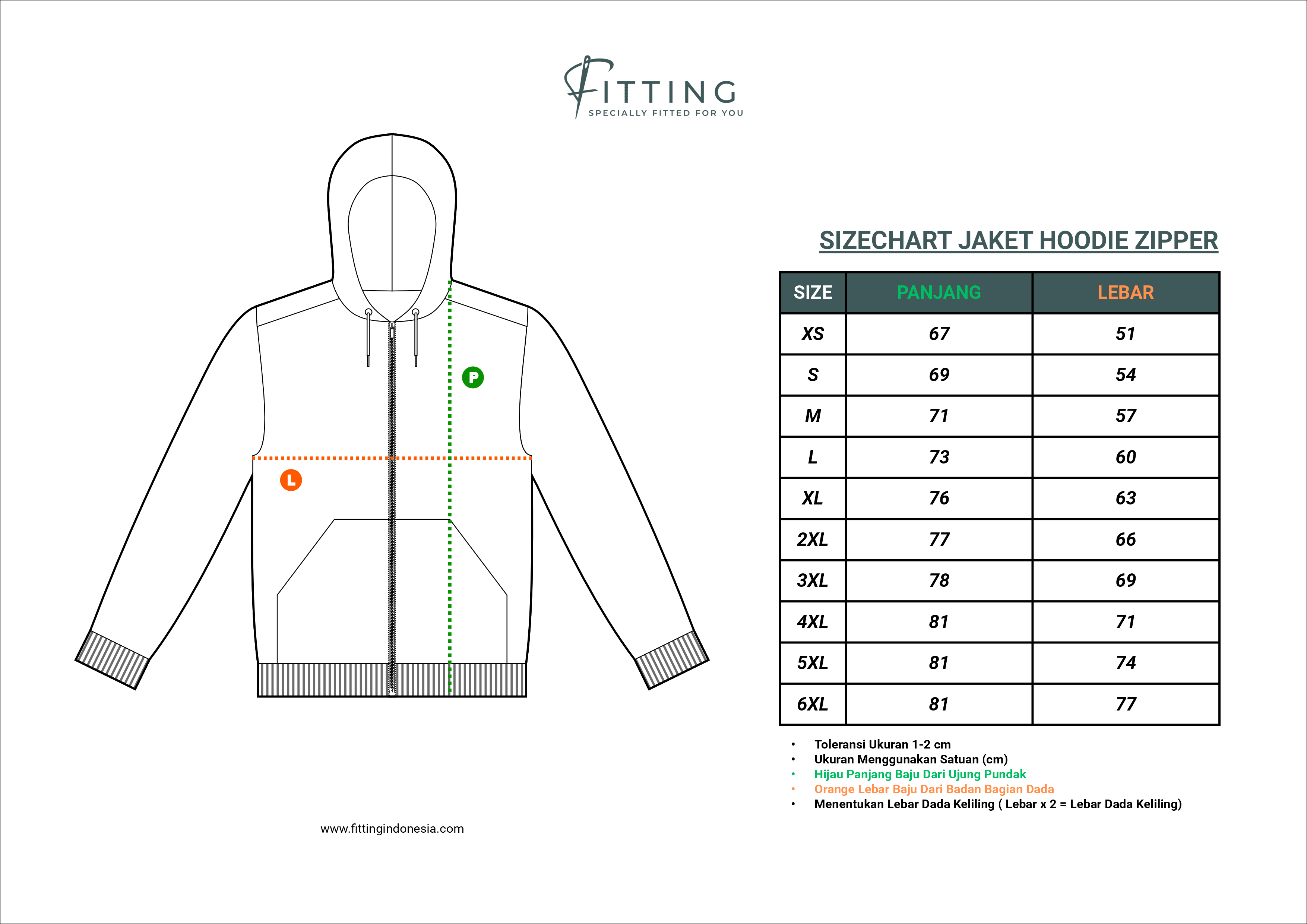 Media Produksi Jaket Hoodie Zipper