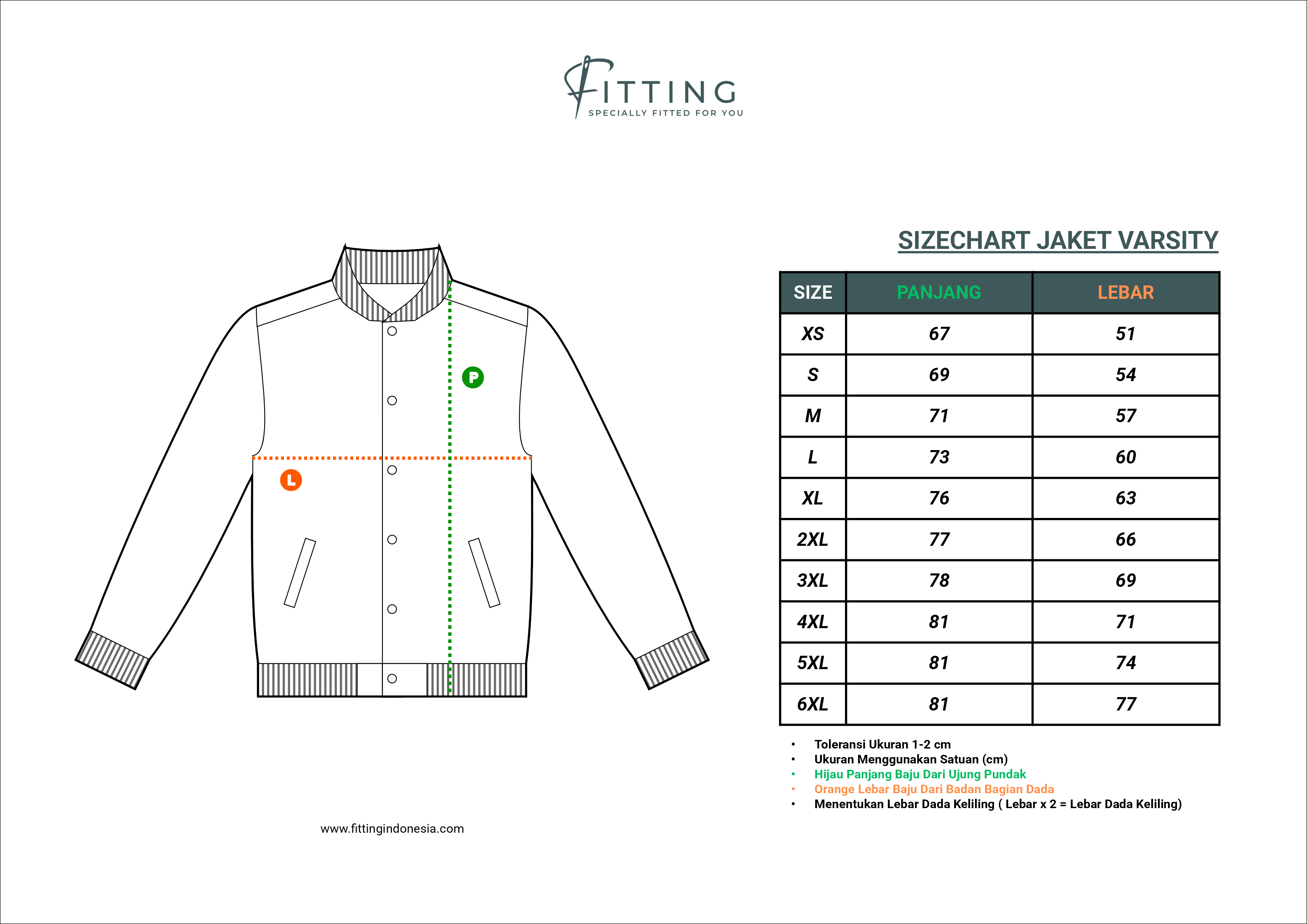 Media Produksi Jaket Varsity
