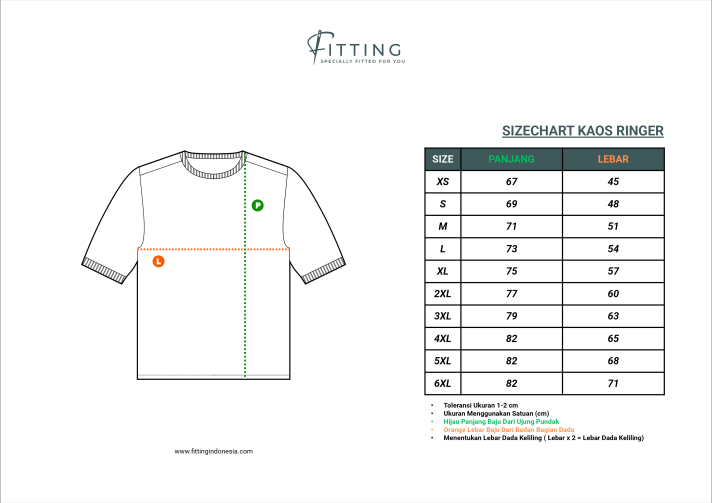 Media Produksi Kaos Ringer