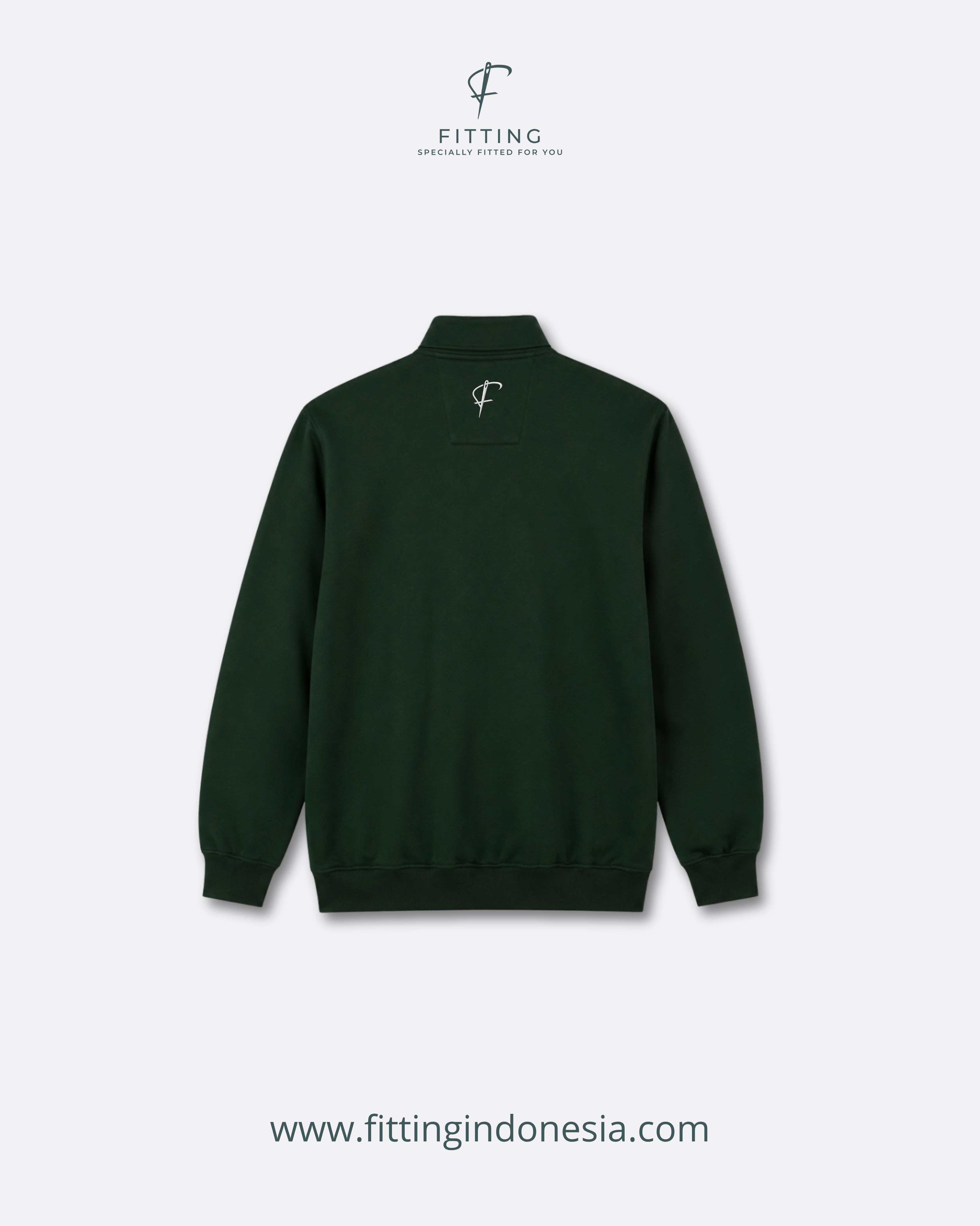 Product Image Produksi Jaket Quarter Zipper Sweatshirt