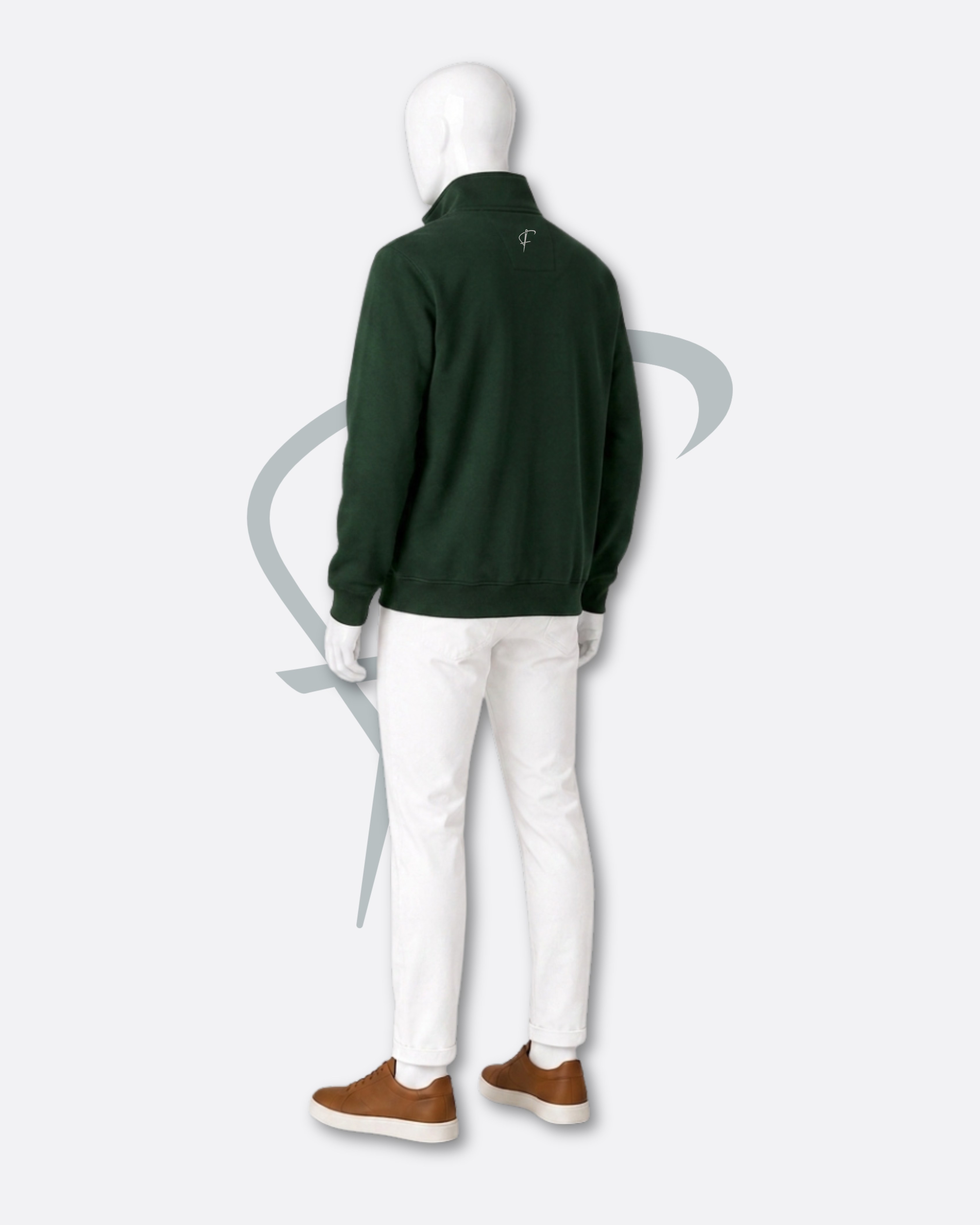 Product Image Produksi Jaket Quarter Zipper Sweatshirt