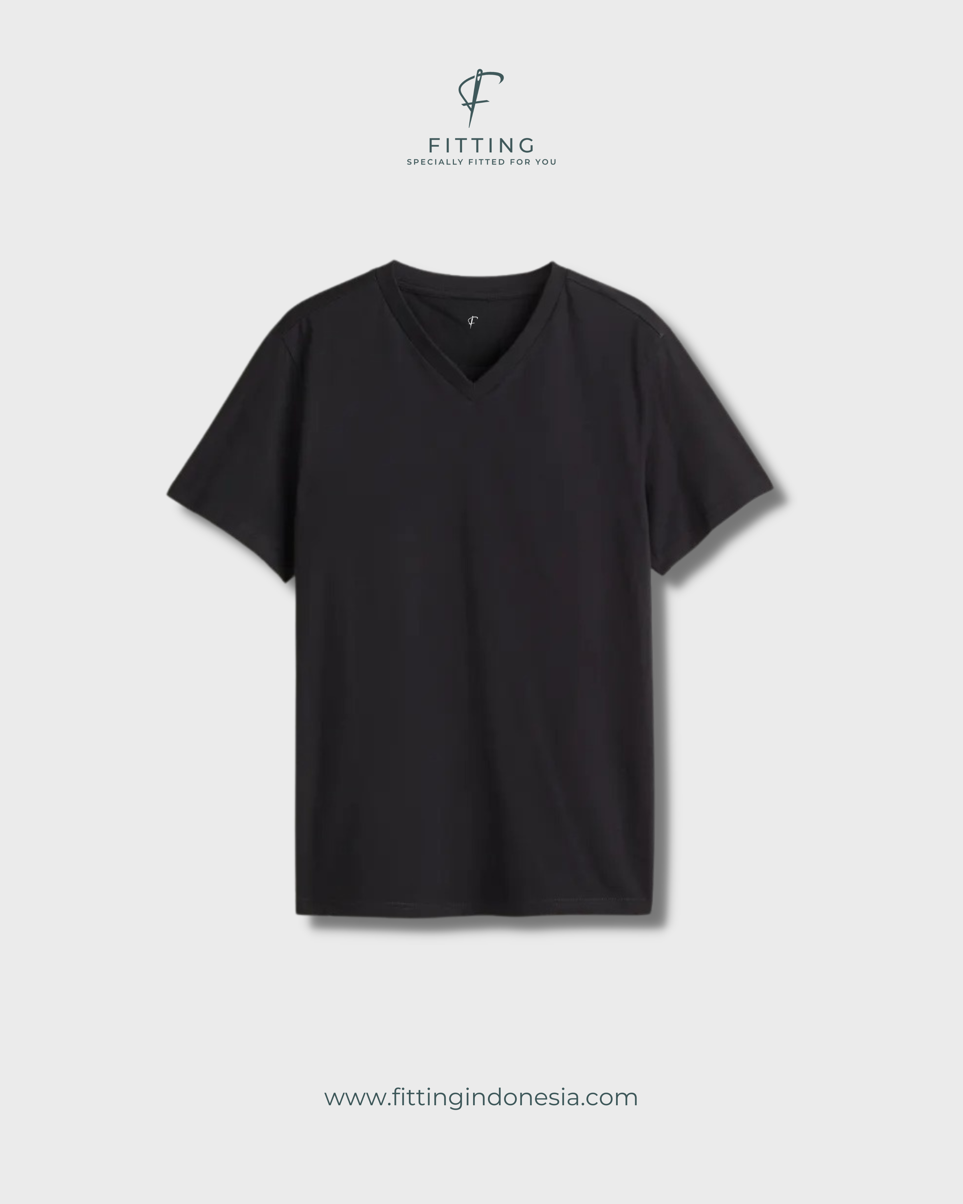 Product Image Produksi Kaos V-Neck
