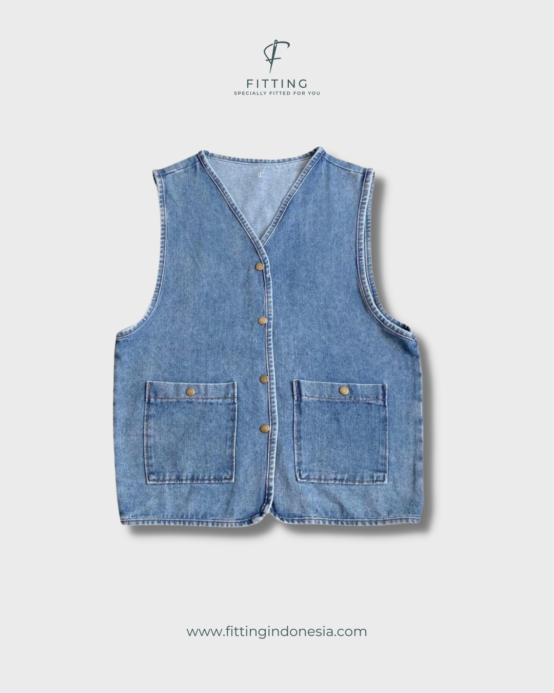Product Image Produksi Rompi Denim